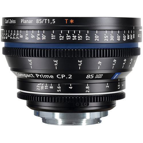Zeiss Compact Prime CP.2 85mm/T1.5 Super Speed EF Mount with Imperial Markings