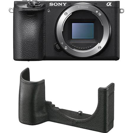 Sony Alpha a6500 (Body Only) w/ Bonus Sony Leather Body Case for a6500 Camera