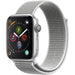 Apple Watch Series 4 (GPS Only, 44mm, Silver Aluminum, Seashell Sport Loop)