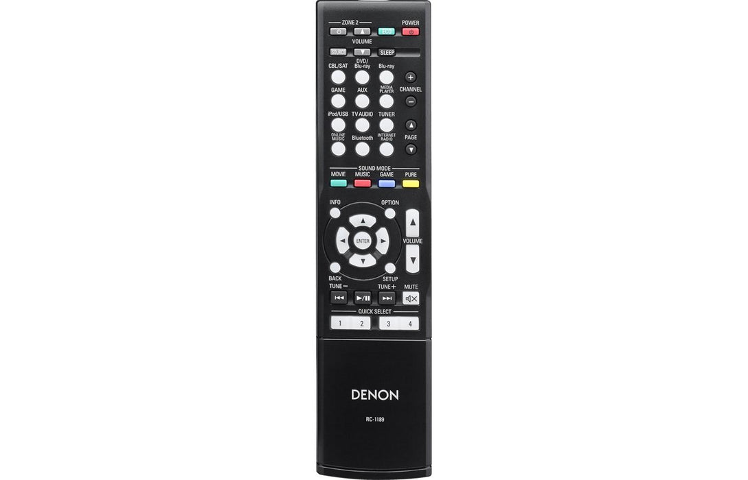 Denon IN-Command Series AVR-X1200W/1300W 7.2-Channel Network AV Receiver