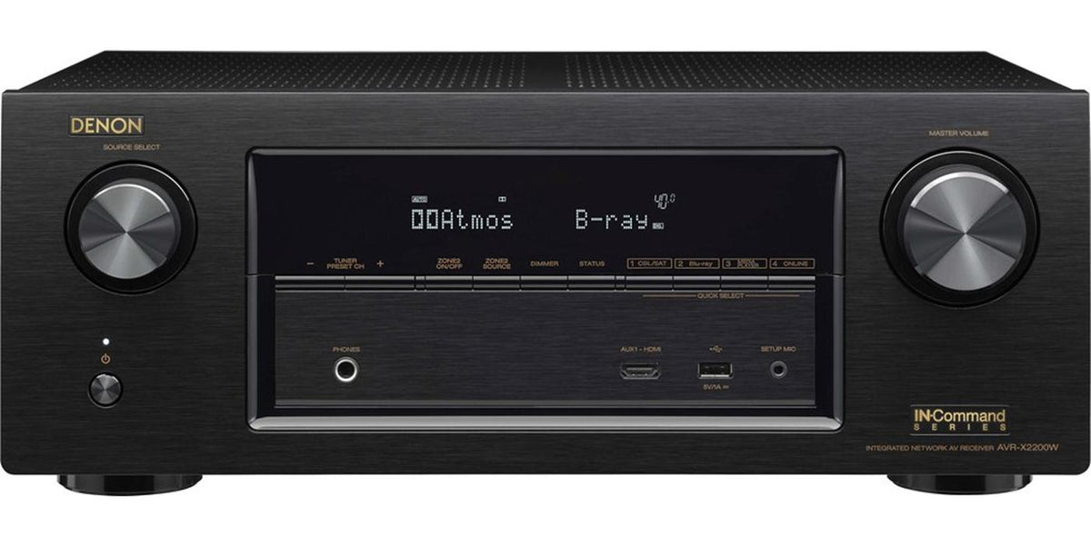 Denon IN-Command Series AVR-X2200W 7.2-Channel Network AV Receiver