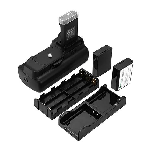 Powerextra Camera Battery Grip High Capacity 1600mAh LP-E10 Batteries for Canon EOS 1100D/1200D/1300D/T3/T5/T6 Digital SLR Camera