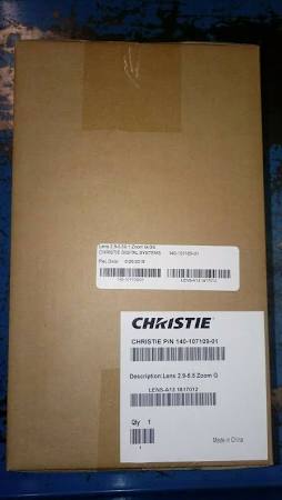 Christie 140-107109-01 2.90 to 5.50:1 Zoom Lens