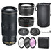 Nikon 70-200mm f/4G ED VR Telephoto Zoom NIKKOR AF-S Lens and Filter Bundle