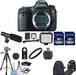 Canon EOS 6D 20.2MP Full Frame DSLR Camera Body Only with 2pc Commander 32GB Memory Cards Deluxe Bundle
