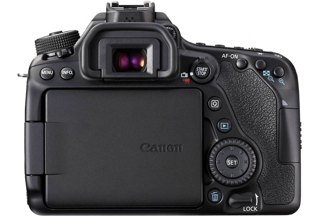 Canon Eos 80D DSLR Camera + 18-55mm STM Lens + Canon 55-250 Is STM - Video Kit