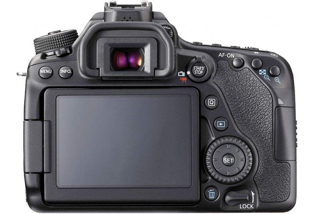 Canon EOS 80D Wi-Fi Full HD 1080P Digital SLR Camera w/ EF-S 18-135mm USM Lens 2pc SanDisk 32GB Memory Cards Accessory Kit