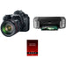 Canon EOS 6D DSLR Camera with 24-105mm f/4L Lens and PIXMA PRO-100 Printer Kit
