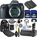Canon EOS 6D DSLR Camera (Body Only). Kit Includes, 2Pcs 32GB Commander MemoryCard + Battery Grip + Extra Battery + Deluxe Bundle