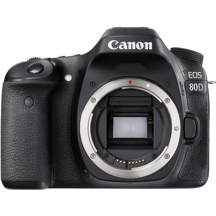 Canon Eos 80D DSLR Camera + 18-55mm Is STM Lens + 70-300mm Lens +