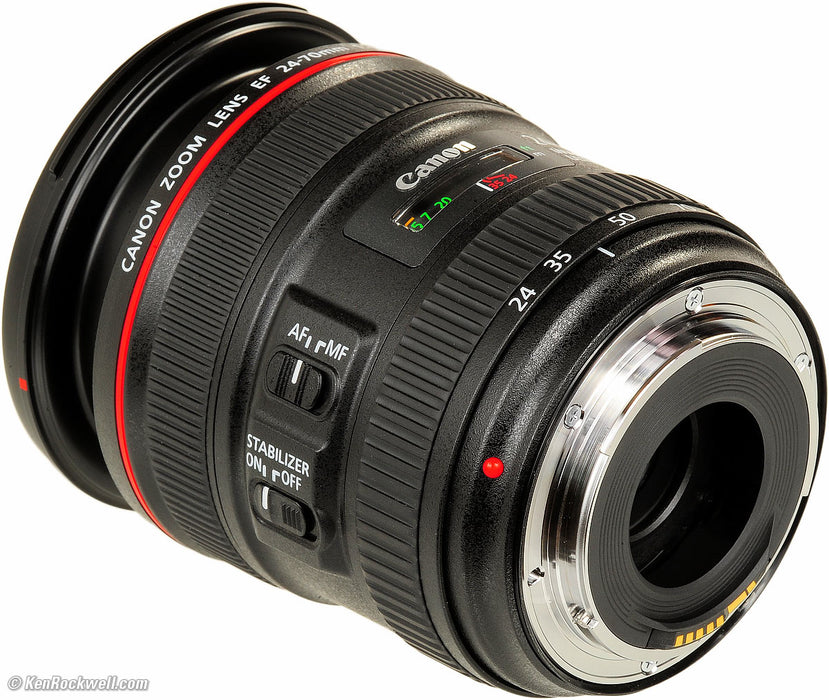 Canon EOS 6D DSLR Camera w/Canon 24-70mm f/4L Lens