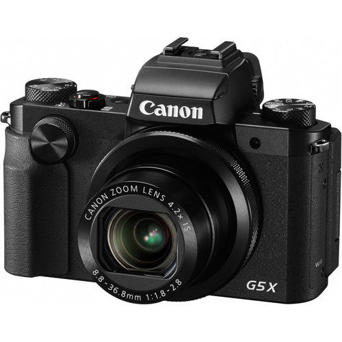 Canon PowerShot G5 X Digital Camera with 64GB SD Memory Card + Tripod + Grip