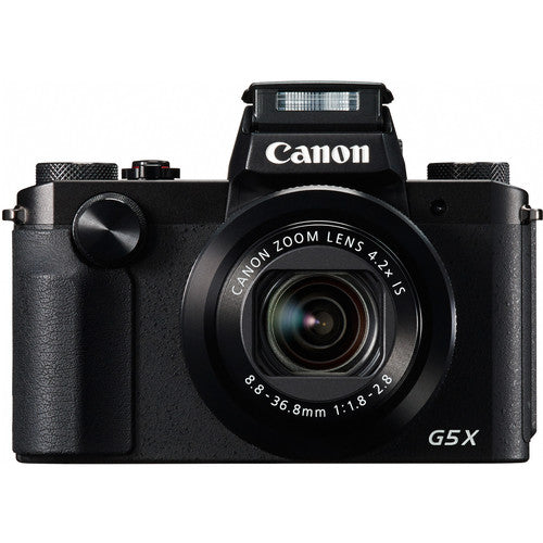 Canon PowerShot G5 X Digital Camera with 64GB SD Memory Card + Tripod + Grip