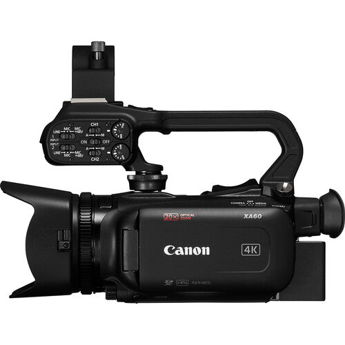 Canon XA60 Professional UHD 4K Camcorder Advanced Bundle