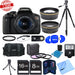 Canon EOS Rebel T6i/800D DSLR Camera with 18-55mm Kit Deluxe Bundle