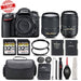 Nikon D7100 DSLR Camera ||Nikkor 18-140mm VR Lens ||55-300mm VR - Save Big Kit, Black
