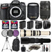 Nikon D7100 DSLR Camera with Nikon 18-140mm VR 70-300mm |500mm |Flash -64GB Bundle