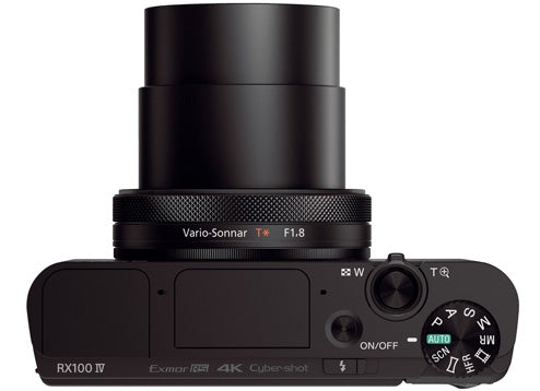 Sony DSC-RX100M4 Cyber-shot 20.1 MP Camera Bundle 64GB SDXC Memory Card; Carrying Case; Mini Tripod; Screen Protectors; Battery; Charger