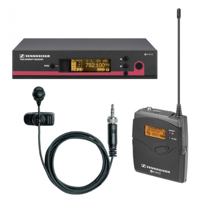 Sennheiser EW122-G3 Wireless Bodypack Microphone System with ME4 Lavalier Mic