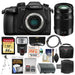 Panasonic Lumix DC-GH5 Wi-Fi 4K Digital Camera Body with 35-100mm Lens + 64GB Card + Case + Flash + Battery + Tripod + Kit