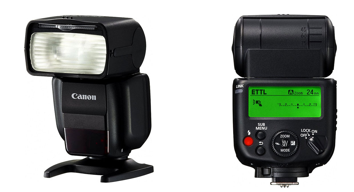 Canon Speedlite 430EX III-RT with Additional Accessories