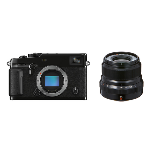 Fujifilm X-Pro3 Mirrorless Digital Camera with 23mm f/2 Lens Kit