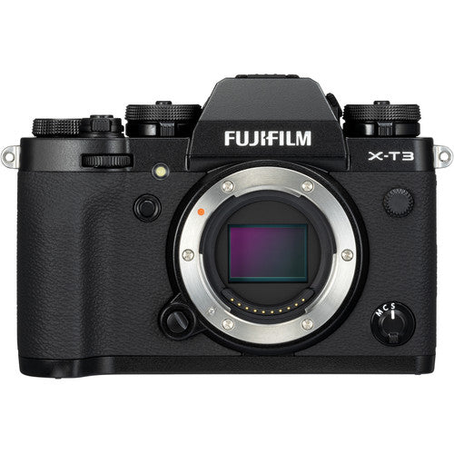 FUJIFILM X-T3 Mirrorless Digital Camera (Black) with 18-55mm f/2.8-4 lens and more