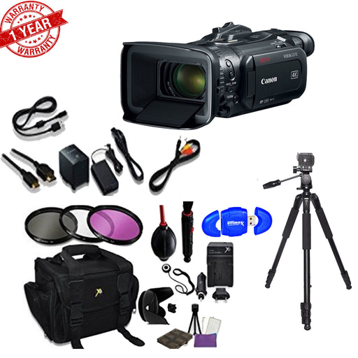Canon VIXIA GX10 UHD 4K Camcorder with 1&quot; CMOS Sensor &amp; Dual-Pixel CMOS AF Professional Bundle with Filters