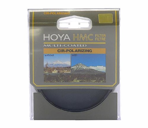 58mm Hoya Circular Polarizer Multi Coated Glass Filter (HMC)