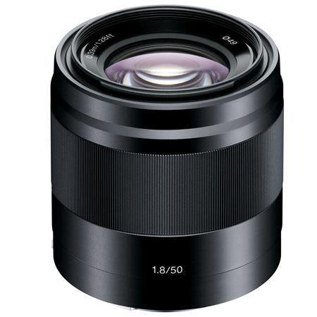 Sony E 50mm f/1.8 OSS Lens (Black)