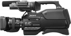 Sony HXR-MC2500E HXRMC2500E Shoulder Mount AVCHD Camcorder with 3-Inch LCD (Black) (PAL) + Audio-Technica Atr288w VHF TwinMic System