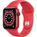 Apple Watch Series 6 (GPS + Cellular, 40mm, PRODUCT(RED) Aluminum, PRODUCT(RED) Sport Band)