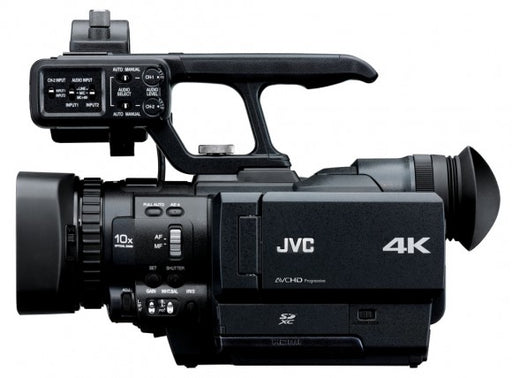 JVC GY-HMQ10 4K Compact Handheld Camcorder