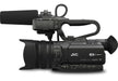JVC GY-HM200U/250 Ultra 4K HD 4KCAM Professional Camcorder &amp; Top Handle Audio Unit with XLR Microphone 64GB Card Hard Case LED Light Kit