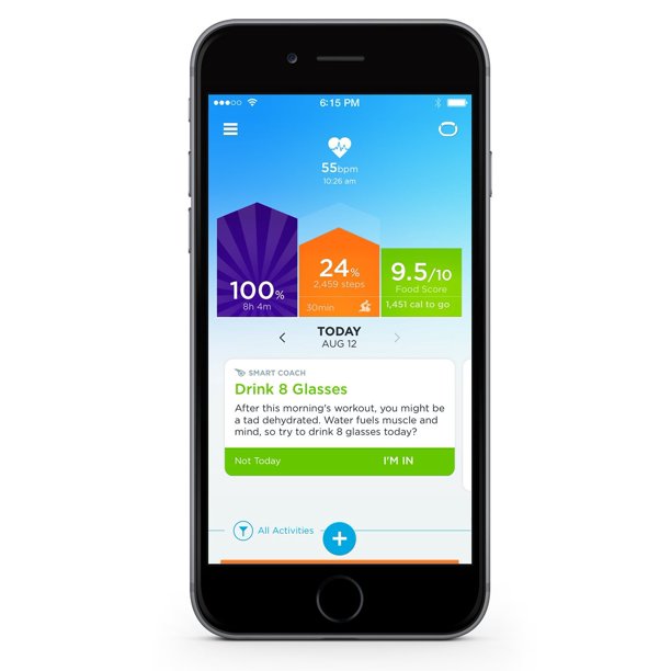 UP3 by Jawbone Heart Rate, Activity + Sleep Tracker, Sand Twist (Gold)