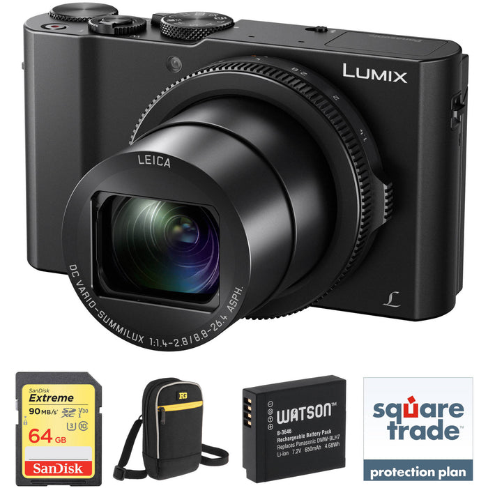 Aangepaste fundament Werkwijze Panasonic Lumix DMC-LX10 / LX10 ii Digital Camera Deluxe Kit | NJ  Accessory/Buy Direct & Save