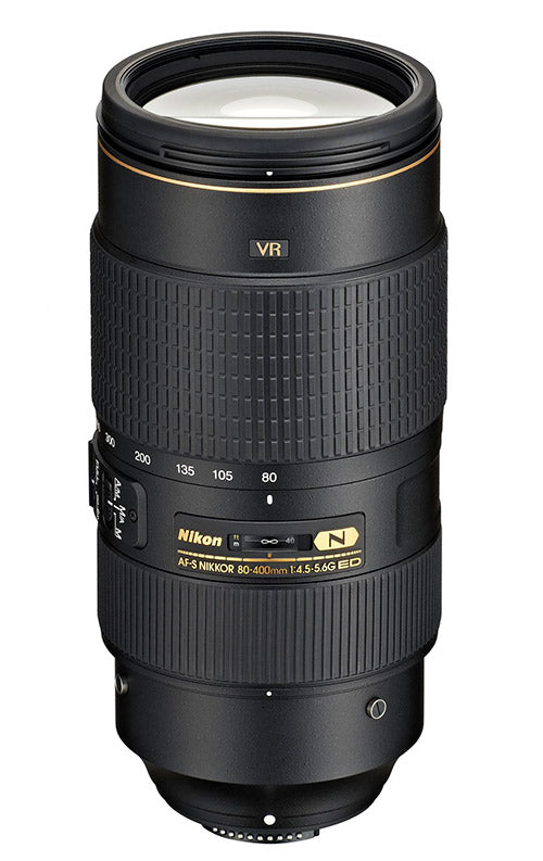 Nikon AF-S NIKKOR 80-400mm f/4.5-5.6G ED VR Lens Professional Bundle