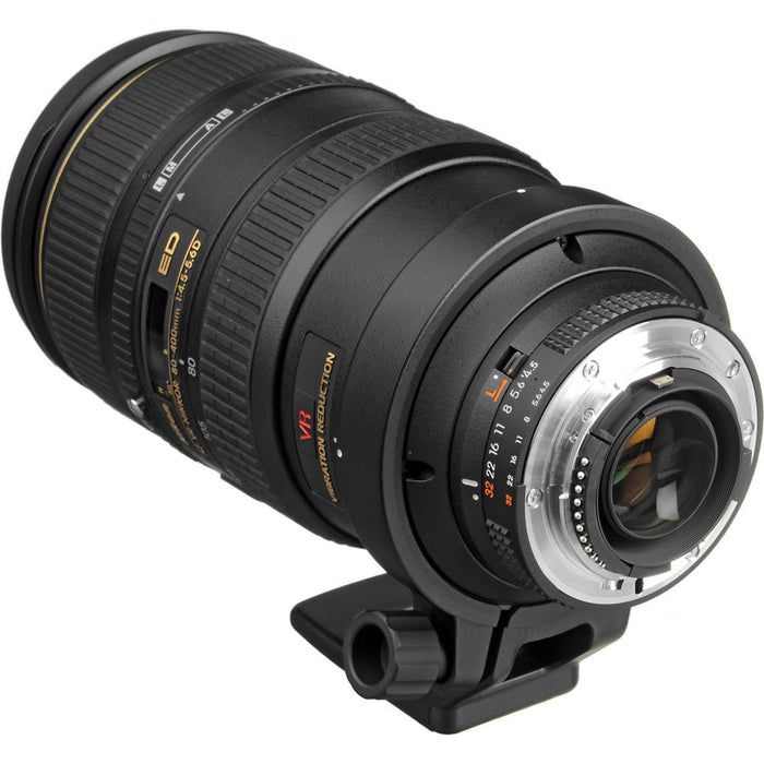 Nikon AF-S NIKKOR 80-400mm f/4.5-5.6G ED VR Lens w/ Sandisk 64GB Memory Card