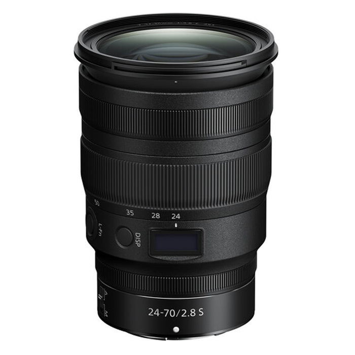 Nikon NIKKOR Z 24-70mm f/2.8 S Lens with Flash &amp; Filter Kit - Free Cleaning kit - Bundle