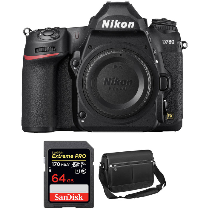 Nikon D780 DSLR Camera Body with Accessories Kit