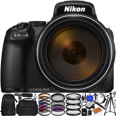 Nikon COOLPIX P1000 Digital Camera Deluxe Kit B&H Photo Video