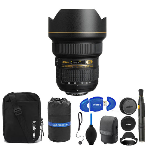 Nikon AF-S NIKKOR 14-24mm f/2.8G ED Lens w/ Professional Cleaning Kit