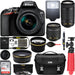 Nikon D3500 DSLR Camera w/ AF-P DX 18-55mm &amp; 70-300mm Zoom Lens 64GB Accessory Bundle USA Model