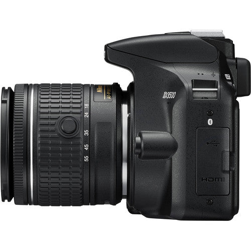 Nikon D3400/D3500 DSLR Camera with 18-55mm Lens &amp; AF-P DX 70-300MM G ED, Nikon 35MM 1.8G AF-S, Nikon 85MM 3.5G AF-S ED VR Mega Bundle