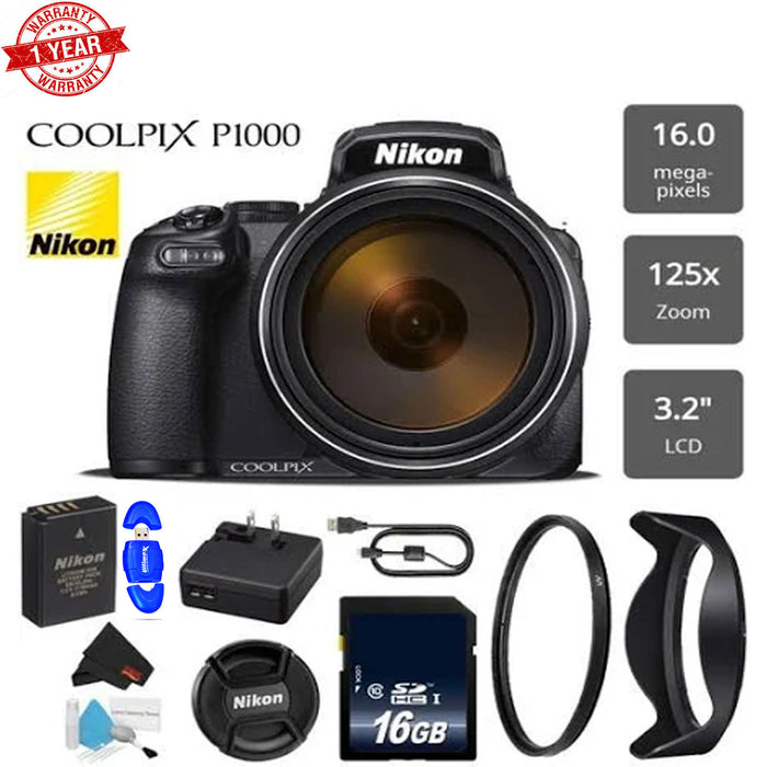 Nikon COOLPIX P1000 Super-telephoto digital camera