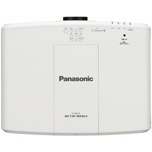 Panasonic PT-MZ770U WUXGA Large Venue 8,000 Lumens LCD Laser Projector with Lens (White)
