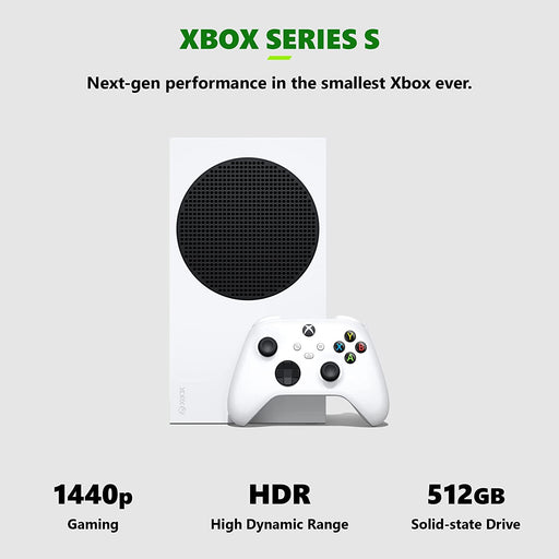 Microsoft Xbox Series S 512 GB All-Digital - NJ Accessory/Buy Direct & Save