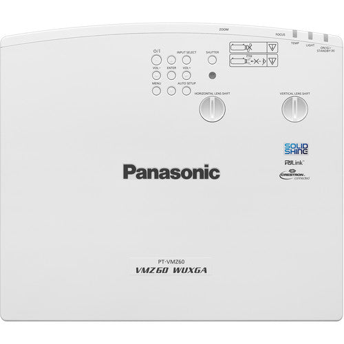 Panasonic PT-VMZ60U 6000-Lumen WUXGA 3LCD Laser Projector (White)