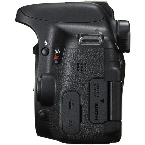 Canon EOS Rebel T6i/800D DSLR Camera with 18-55mm |EF 10-18mm f/4-5.6 STM| EF 50mm 1.8 STM| EF 75-300mm f/4-5.6 III Mega Bundle