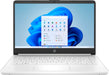 HP - 14&quot; Laptop - Intel Celeron - 4GB Memory - 64GB eMMC - Snowflake White